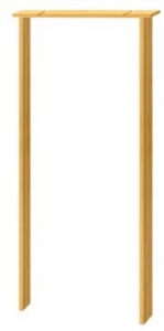 Internal Softwood Single Door Lining